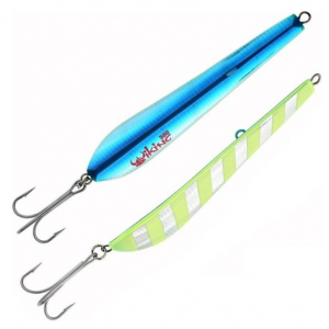 Пилькер Viking Jig светящийся 400гр (02 Silver Blue Lumo)