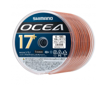 Плетеный шнур Shimano Ocea 17+ PE #6 1200m (100m x12) MULTI