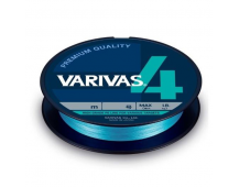 Плетеный шнур Varivas 4 Water Blue #0.8 150м